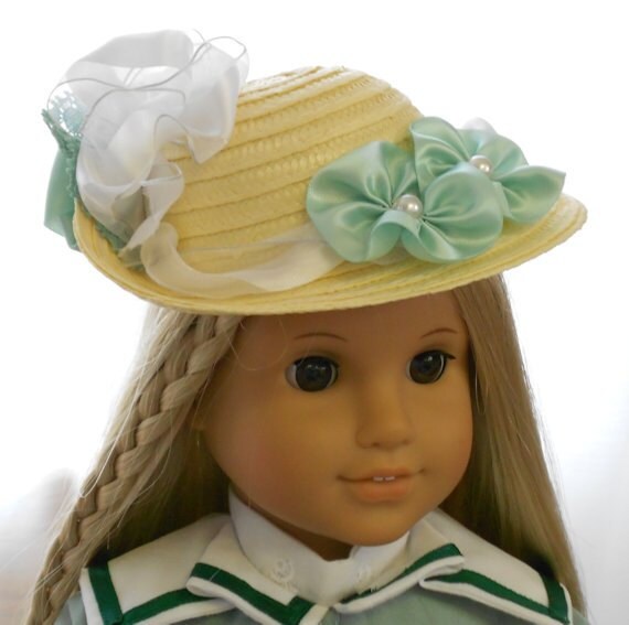 American Girl Doll Clothes Doll Hat Spring Straw Hat and Etsy