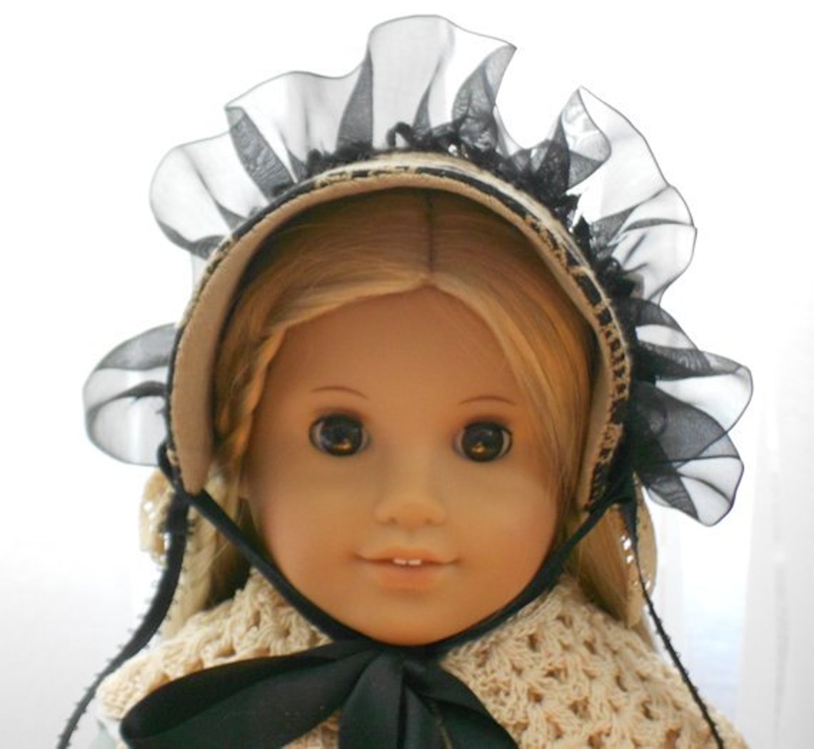 American Girl Doll Clothes Doll Hat 1800's Winter Etsy