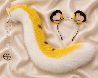 Cat Ears Tail Set, Furry Cosplay Costume, Anime Animal Accessory