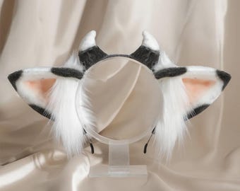 Fantasy Deer Ear Headband, Furry Cosplay Ears, Anime Costume