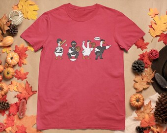 Funny Goose Baseball Shirt, Baseball Duck Tee, Goose Sports Hoodie, Cute Baseball Sweatshirt For Adults Youth