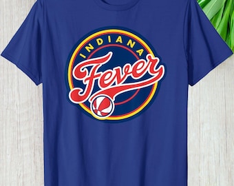 Camiseta retro con logo inspirado en Indiana Fever, regalo personalizado de baloncesto para aficionados al deporte, camiseta gráfica, camiseta unisex vintage de baloncesto personalizada.