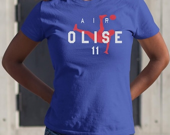 Camiseta con estampado de fútbol estilo animado de Air M. Olise #11, regalo de la estrella del fútbol francés, camiseta unisex inspirada en el Mundial de EE. UU. 2026.