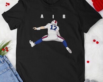 Camiseta de jugador de fútbol unisex: Allen 17 Kicker Graphic Tee S-3XL