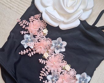 Floral swimsuit