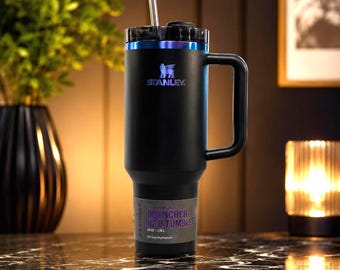 Stanley The Black Chroma Collection Flowstate Quencher 40oz Tumbler.