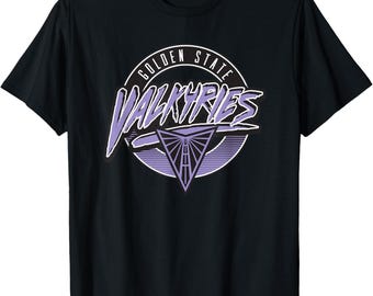 Valkyries Bball Fans Gift Retro Golden State Graphic Unisex T-Shirt
