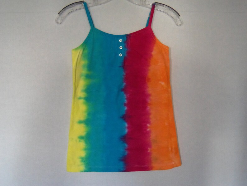 Halter Top Girls medium size 10 OOAK hand dyed