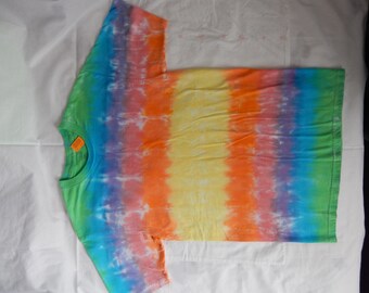 Adult T-Shirt, Hand Dyed T-Shirt, Dyed T-Shirt, Size Medium