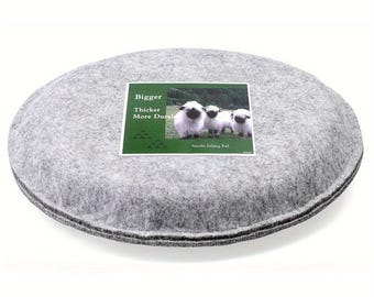 Durable Needle Felting Pad Mat, Wool Felting Work Surface Cushion, Craft Projects