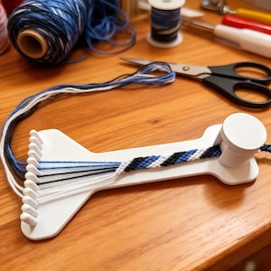 DIY Rope Braiding Loom, Friendship Bracelet Weaving Rack, Craft Tool
