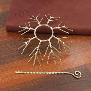 Handcrafted Gold Plated Bun Cage with Pin For Women And Girl