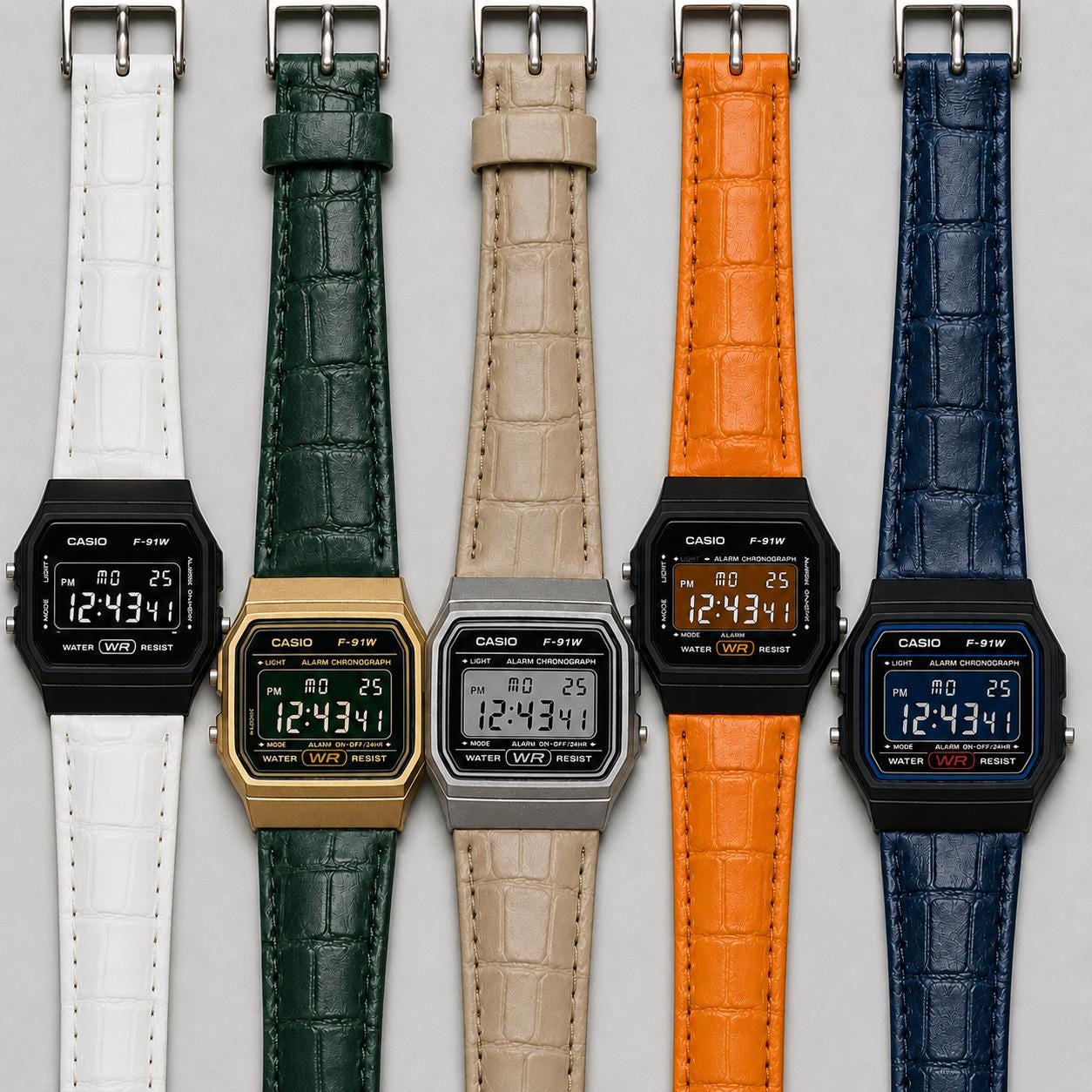 Casio a168 leather strap - Etsy 日本