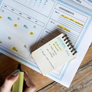 Exam Study Planner Spreadsheet | Smart Schedule, Time Tracker (Google Sheets)