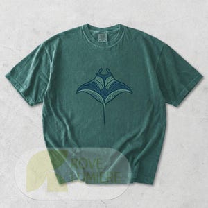 Manta Ray T Shirt - Etsy