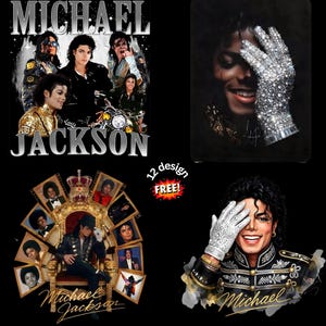 Michael Jackson Dtf Prints - Etsy