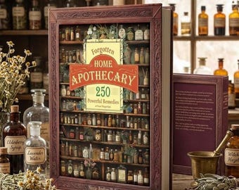 Botica casera olvidada: Guía de 250 remedios herbales naturales