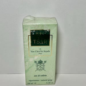 Van cleef & arpels Eau du TSAR Eau De Toilette 100 ml. Rare Vintage