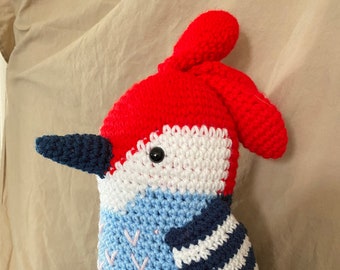 Crochet Woodpecker Stuffy