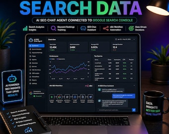n8n-arbetsflöde – AI SEO-chattagent för Search Console