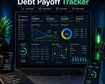 Anpassad konfiguration av ekonomisystem: Skuldbetalningsspårare + Finansiell instrumentpanel och n8n-automation