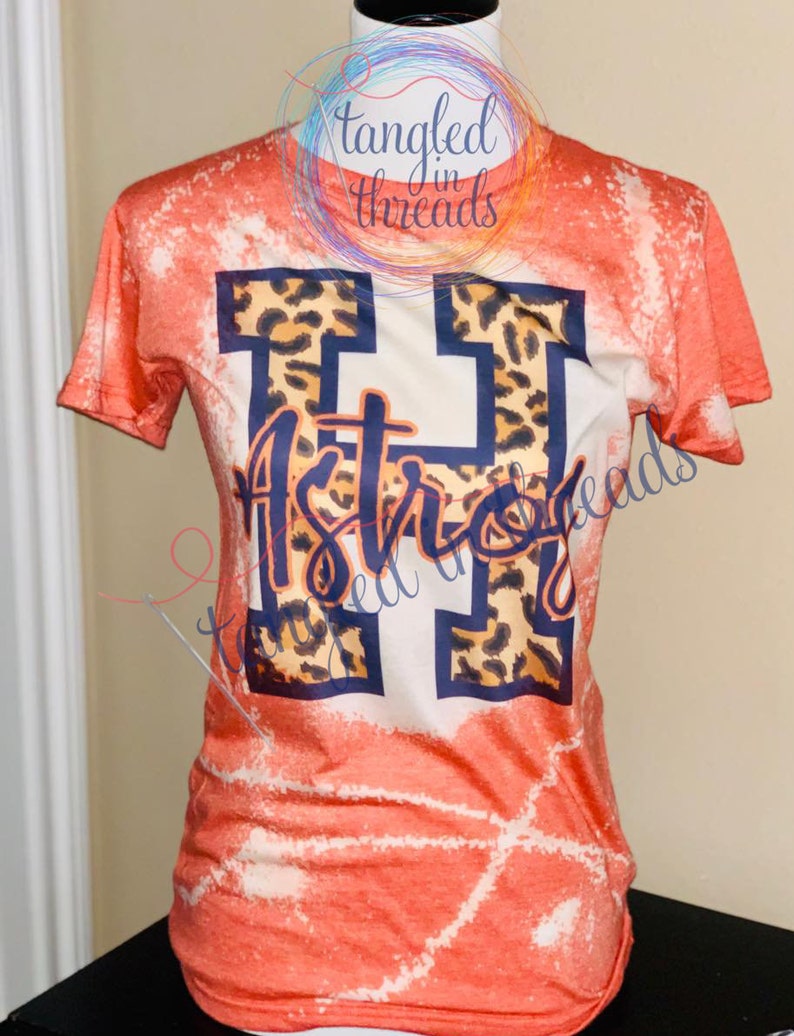 astros bleached shirt