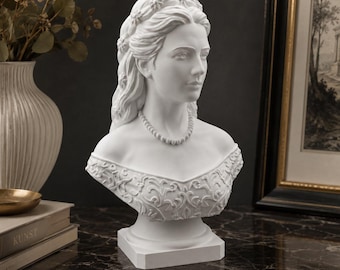 Busto dell'imperatrice Elisabetta d'Austria - Sissi