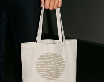 Summer Silence Collection Tote Bag, Minimalist Tote Bag, Aesthetic Canvas Bag, Silent Luxury Tote, Streetwear Accessory, Gift for Her, Bag
