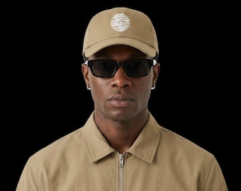Summer Silence Collection Dad Cap, Embroidered Dad Hat, Minimalist Streetwear Cap, Silent Luxury Hat, Unisex Baseball Cap, Lior Collective