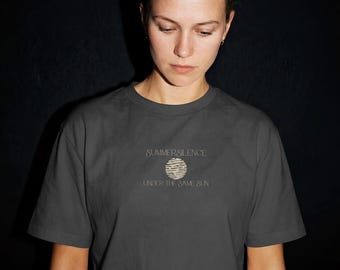 Summer Silence Collection, Minimalist Streetwear Shirt, Silent Luxury T Shirt, Summer Aesthetic Graphic Tee, Unisex Fashion, Tee