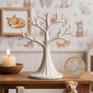 Tree Jewelry Stand STL 1:12 Miniature Decor Dollhouse Accessory Tree 3D Model