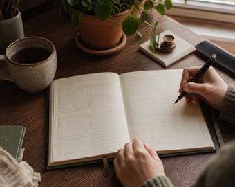 ADHD Planner Printable | Neurodivergent Daily Organizer | Hyperfocus Tracker | Study Planner PDF | Viso Designs
