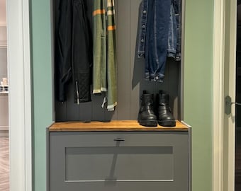 Custom Made Hallway Coat/Shoe Storage Unit