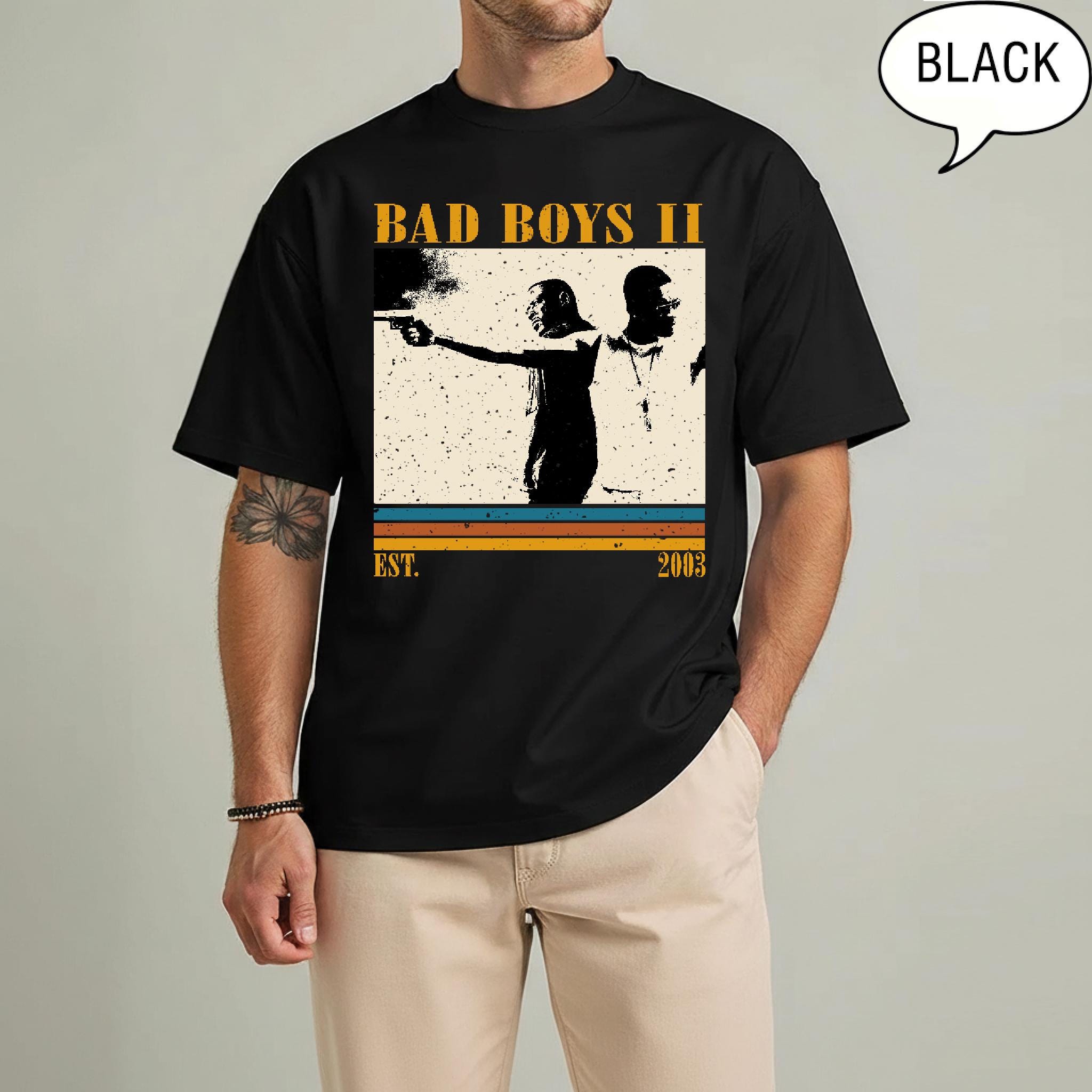 00s BAD BOYS バッドボーイズ2 tシャツ Bad Boys Ii Shirt - Etsy