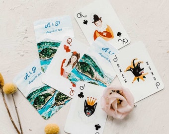 Illustrated Deck of Cards