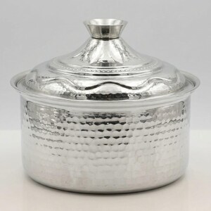 Handgemachtes gehämmertes Kupfertopf-Set aus Tunesien