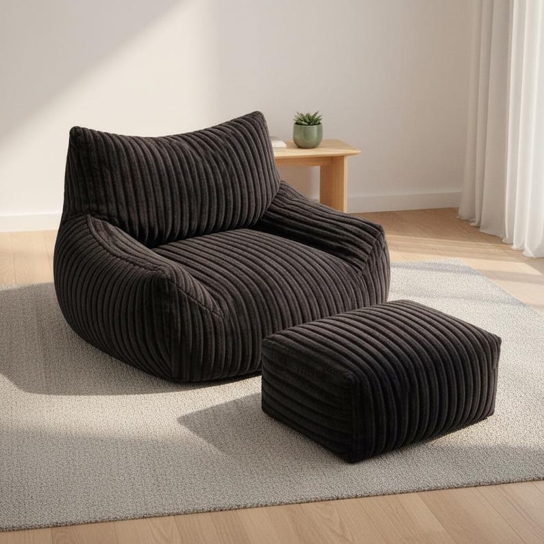 corduroy-bean-bag-chair-with-ottoman-for-adults-cozy-lounge-floor-sofa-modern-reading-gaming-nook-furniture-teen-dorm-04.png
Oversized corduroy beanbag, adult lounge chair, floor seating couch, cozy sofa, ottoman, gaming, reading nook furniture, modern, minimalist, contemporary design, soft fabric, high density foam, comfy living space, dorm room essential, teenager, new home gift.