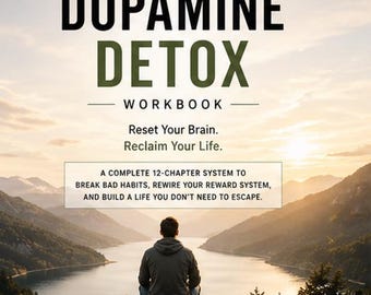 Dopamine Detox-werkboek | ADHD-focussysteem, gewoontes doorbreken (digitale download pdf)