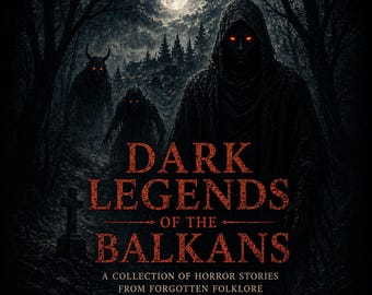 Libro de terror Leyendas oscuras de los Balcanes / Colección de cuentos góticos y folclóricos de miedo