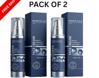 Particle Men's Face Cream 50ml Pack of 2 Daily Moisturizer