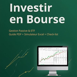 DCA ETF Simulator in Excel | Beginner's Guide to Investing in the Stock Market + PEA Checklist | Passive Portfolio Management in France