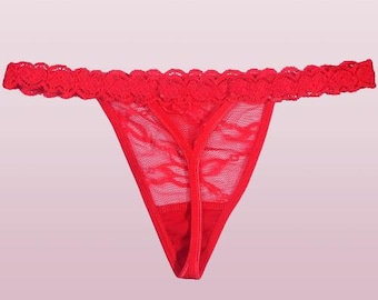 Tanga de encaje personalizada, dijes de letras personalizadas en oro y plata, regalo para despedida de soltera, lencería para despedida de soltera, ropa interior con texto personalizado