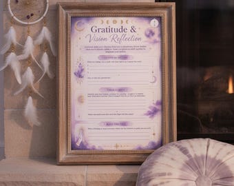 Diario de oración "Fe sobre el miedo" imprimible, afirmaciones para principiantes para emprendedores, descarga digital, plantilla de diario de gratitud