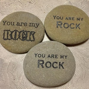 Pet memorial stone 2 3 inch river rock pet grave marker custom engraved and personalized pet stone image 8