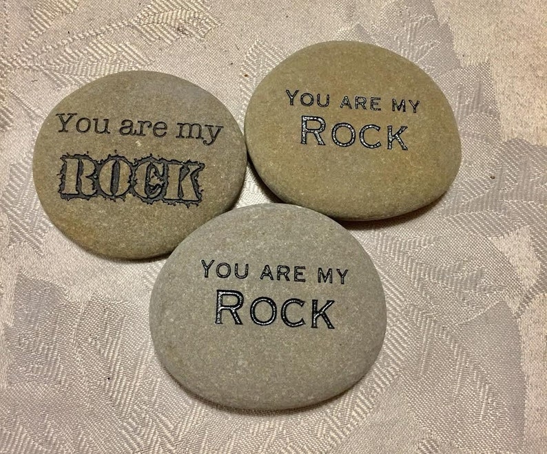 Pet memorial stone 2 3 inch river rock pet grave marker custom engraved and personalized pet stone image 8