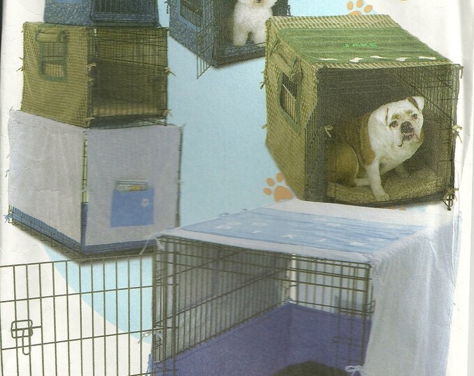 Dog Crate Cover Pattern Simplicity Crafts 4713 Etsy