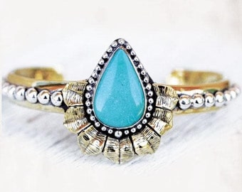 Bracciale Lotus turchese