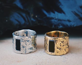 Intuition Ring || Obsidian