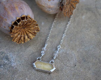 Shine Necklace || Citrine