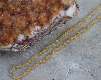 Citrine || Gemstone Necklace